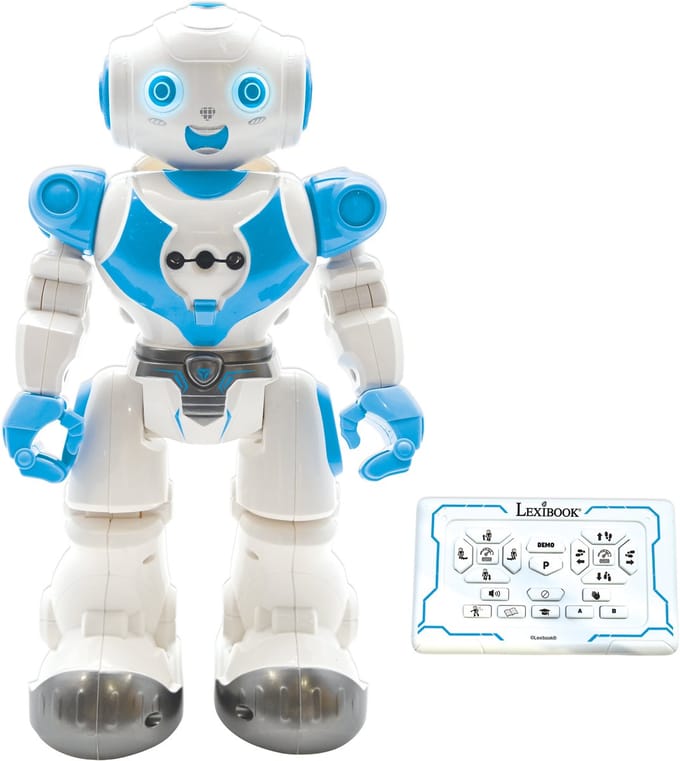Powerman® Neo Programmable Robot met dance, story, music, demo, gesture bediening en afstandsbediening