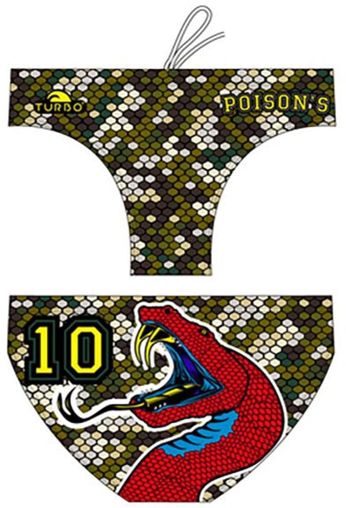 Turbo Snake Zwemslip Veelkleurig 7-8 Years Jongen