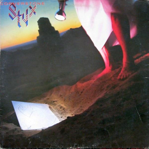LP Plaat STYX  Cornerstone SP3711 AM 1979 VS Rock Gebruikt