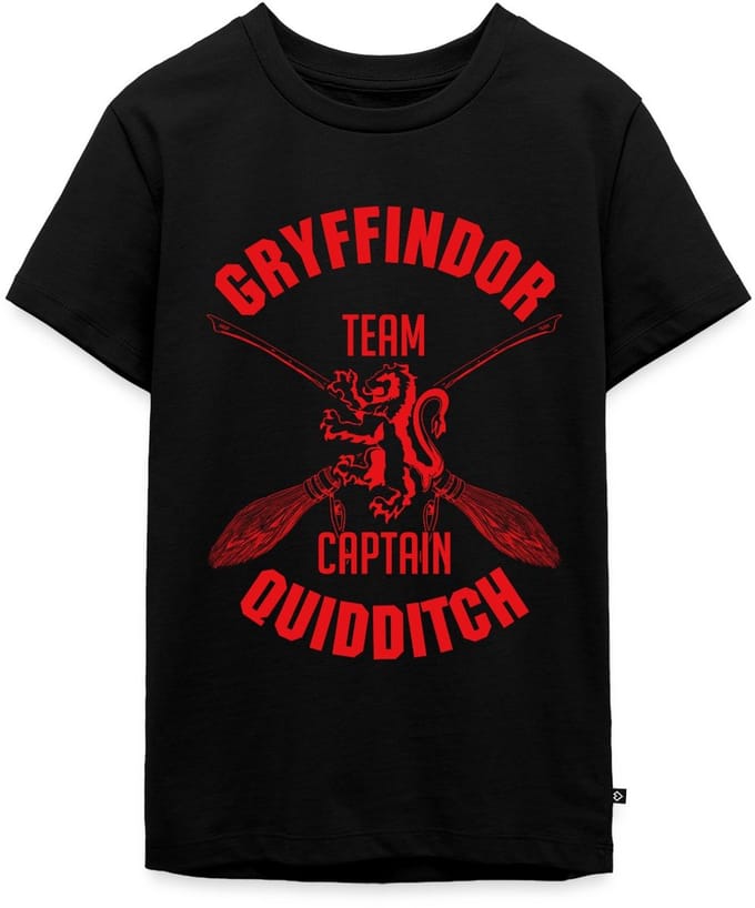 Harry Potter Gryffindor Quidditch Premium T-Shirt Tiener