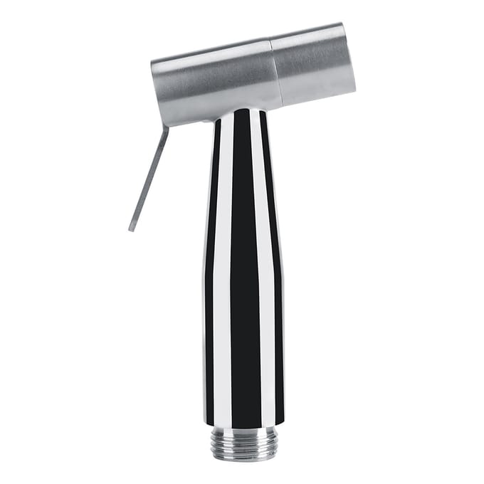 3 Stuks RVS Handheld Bidetsproeier Set met Slang en Houder Toilet Was Douche Kit gray