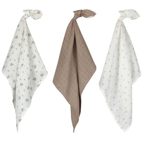 Sweet Petit Mini hydrofiele luiers 3 stuks Ivory White unisex