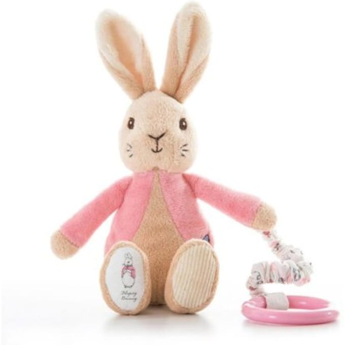 Peter Rabbit Buggyspeeltje Roze 19cm (12x In Display)