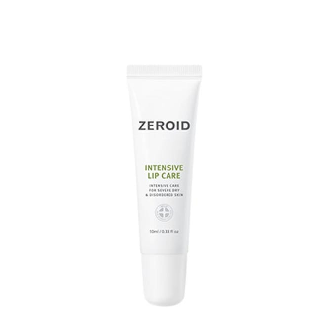 ZEROID Intensieve Lippenverzorging Hydraterende Barrière Herstellende Lippenbalsem 10ml 1 Pack (10ml) white