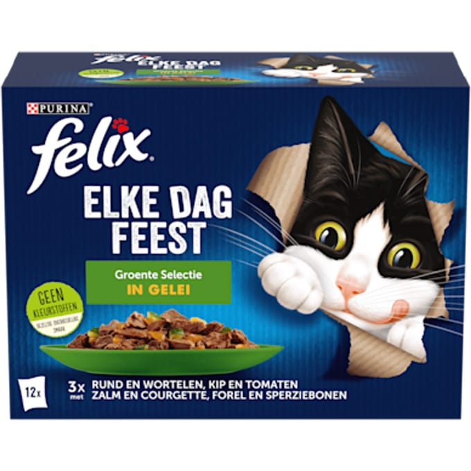Felix Elke Dag Feest Groente Selectie in Gelei 12 x 85 gr