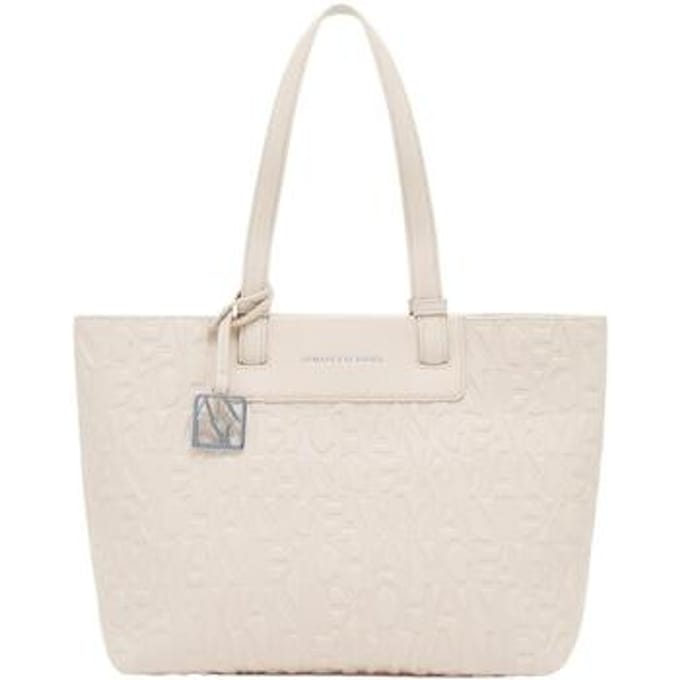 Armani Exchange Xw001481_af15774 Shopper Tas Wit