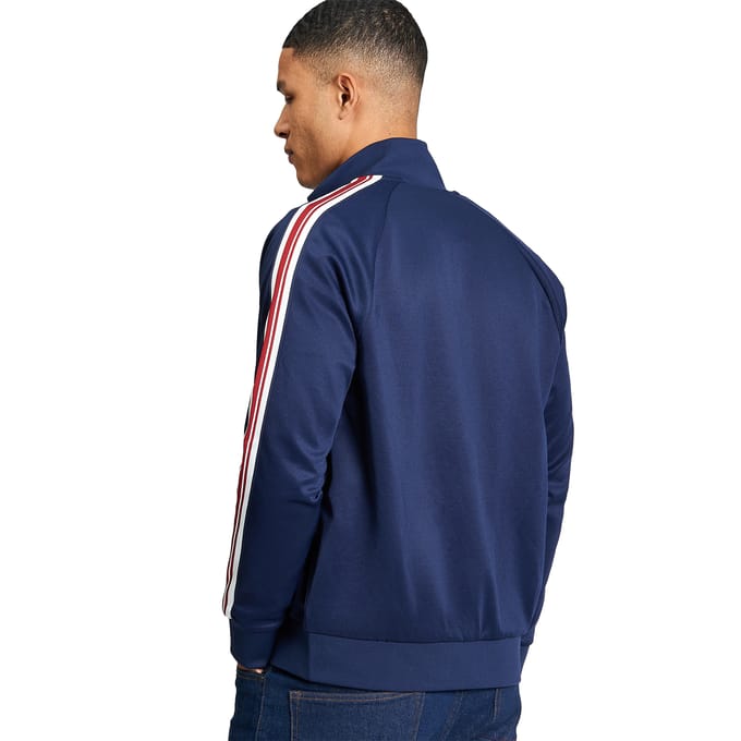 Ben Sherman Heren Huis Taped Track Top (Donker Marine)