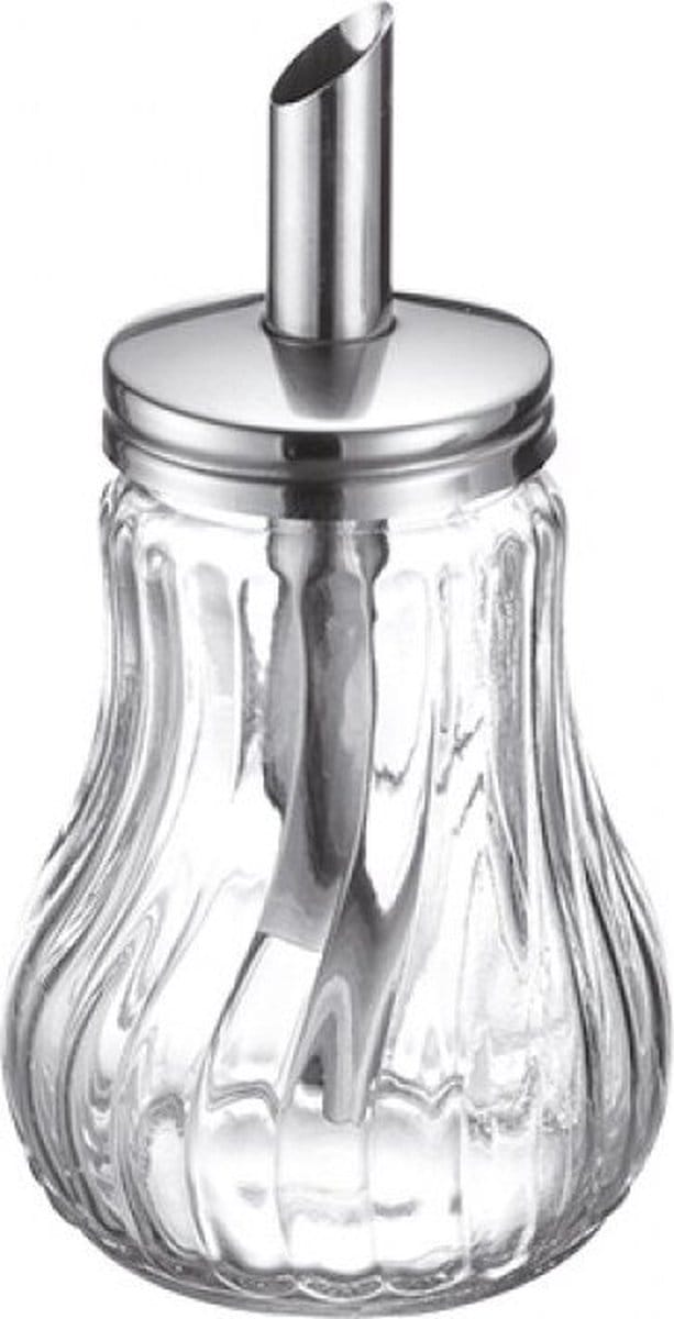 Westmark Suikerdispenser, inhoud: 250 ml, glas/roestvrij staal, Berlin, 65342260