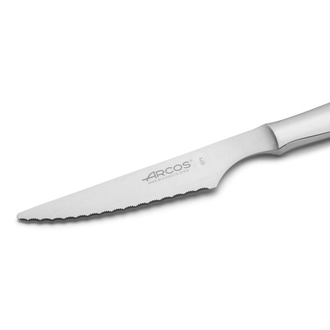 Couteau à steak en inox lame cranté 11 cm Cuchillos de mesa-