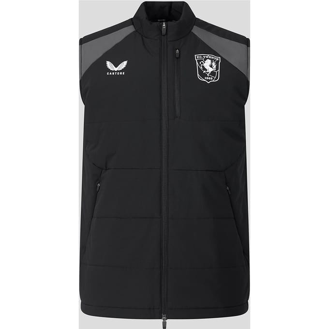 Fc Twente Training 26/27 Coaches Gilet - Unisex - Black