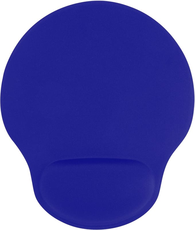 Kobalt Blauw Sublimatie Muis Matten met polssteun (3 Pack), model Silvano