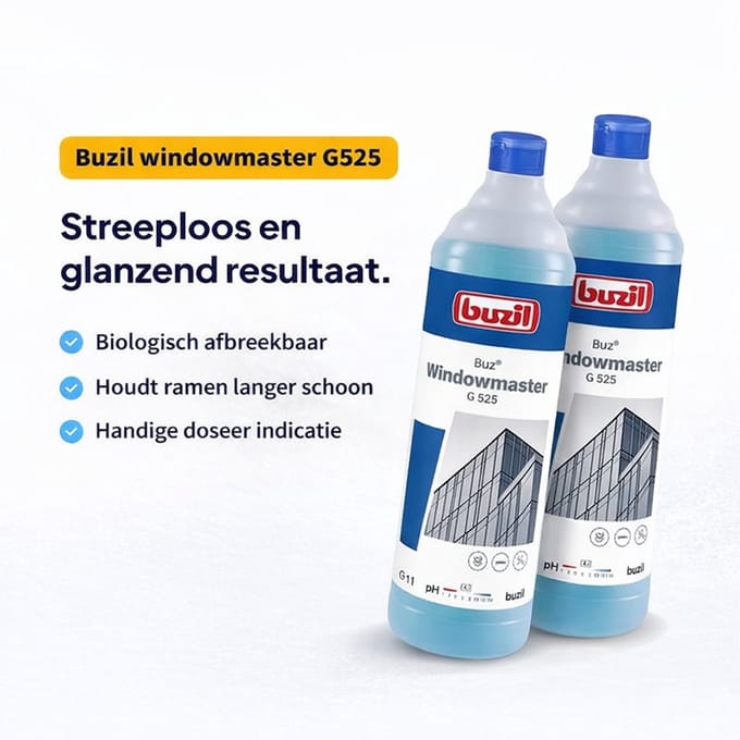 2x Buzil Windowmaster G 525