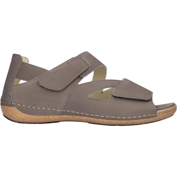 Waldläufer Heliett - dames sandaal - Taupe - maat 38 (EU) 5 (UK)