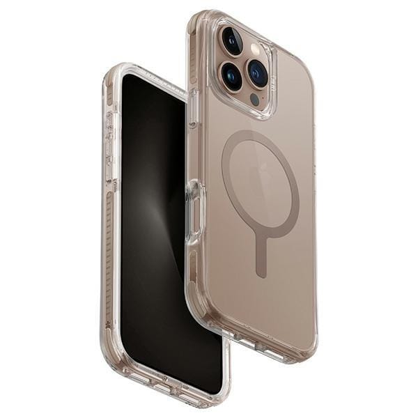 UNIQ Combat iPhone 16 Pro 6.3  Magclick Oplaadhoes goud/taupe goud