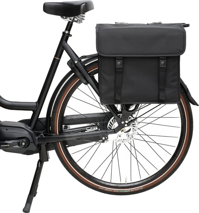 BECK Canvas - Fietstas - Zwart - Small