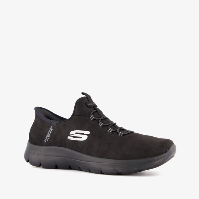 Skechers Summits-Unknown Trail Dames Instappers - Zwart