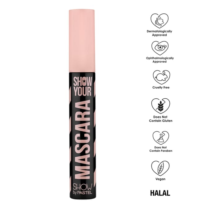 Pastel Show Par Pastel Mascara pour Cils - Noir 1 pièce