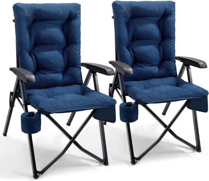 DailySupplies® Visstoel – Campingstoel – Viskrukje
