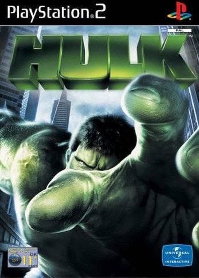 The Hulk (ps2 used game)