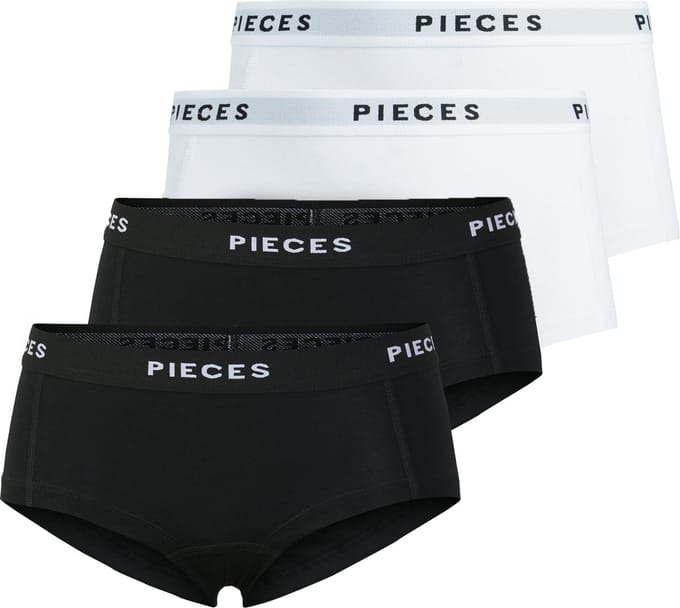 Pieces Boxershorts PCLOGO LADY 4-pack