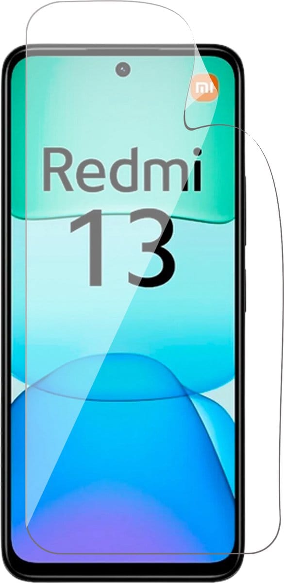 Screenprotector geschikt voor Xiaomi Redmi 13 4G - 1x FlexGuard Screen Protector