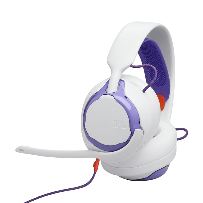 JBL Quantum 250 - Bedrade Gaming Headset - Over-ear Koptelefoon met Microfoon - 3.5 mm Jack - Voor PC, PlayStation, Xbox & Laptop - Wit