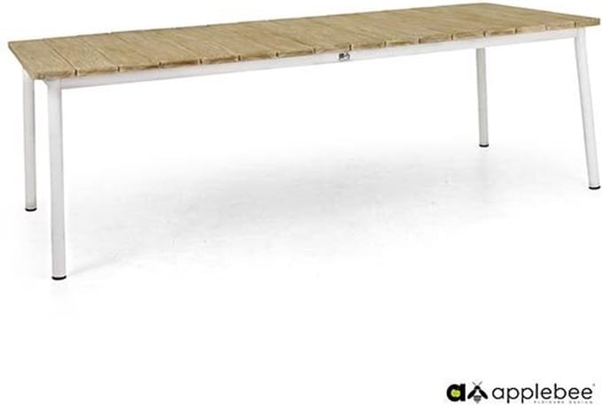 Apple Bee Milou Tuintafel White - 180x90 cm