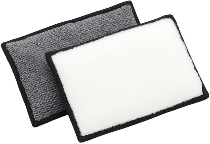 Interieur Schrobspons Microvezel & Nylon ChiaMo.nl 10 x 15 x 2,5 cm – 4 stuks