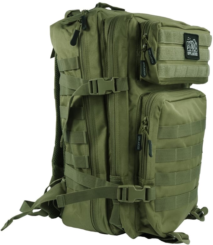OFFLANDER Survival Serie - Rugzak - 43L - Nylon - Groen
