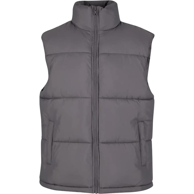 Urban Classics - Basic Puffer Mouwloos jacket - M - Grijs