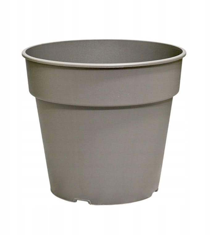Prosperplast Planti - Bloempot - Grijs - Kunststof - 16 cm