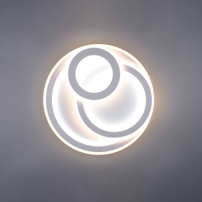 Trio Lighting LED plafondlamp Mita met afstandsbediening, CCT, rond
