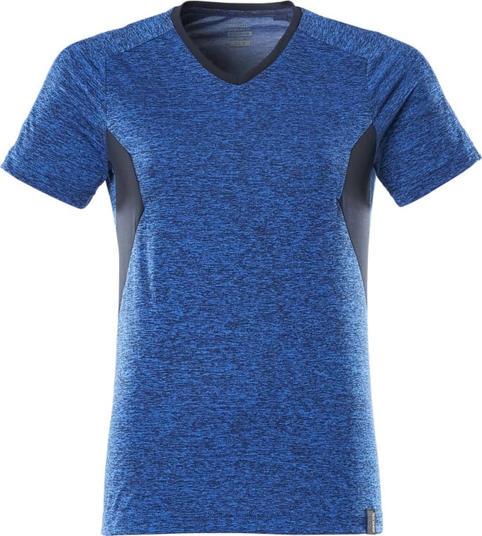 Mascot Accelerate T-shirt 18092-801 - helder blauw-gemêleerd/donkermarine - L