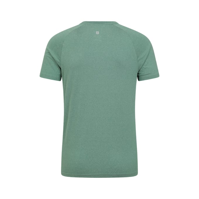 Mountain Warehouse Heren Agra Melange T-Shirt (Kaki Groen)