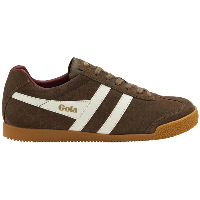 Gola Harrier - Herensneaker - Otter-Off-White-Dep-Red