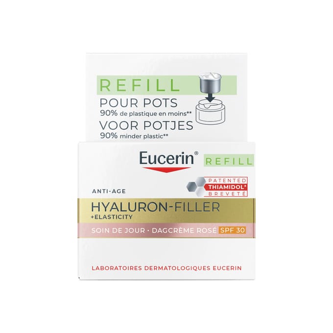 Eucerin Hyaluron-Filler + Elasticity Dagcreme Rose SPF 30 Navuling - 50 ml