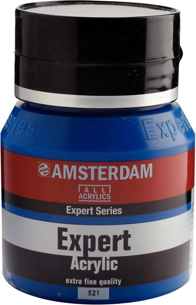 Expert Series Acrylverf Pot 400 ml - Turkooisblauw 522