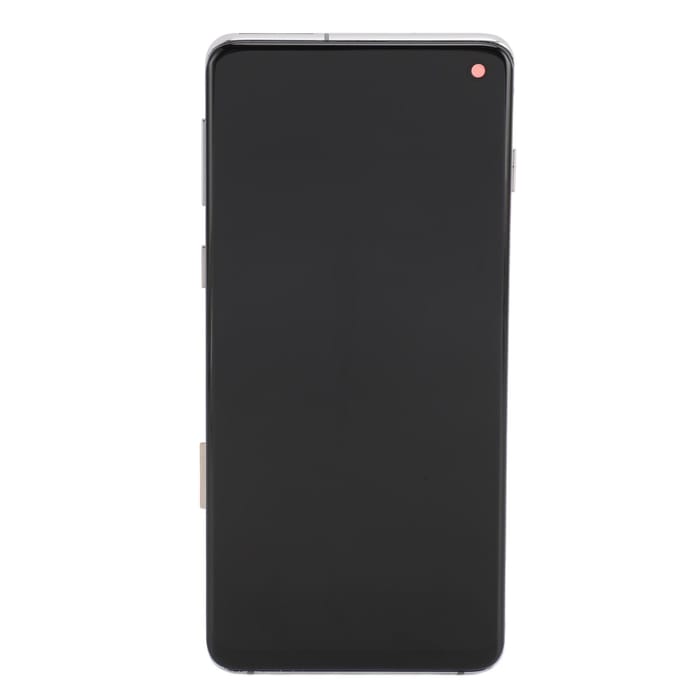 Remplacement Écran TFT pour Téléphone Galaxy S10 Assemblage Écran LCD Numériseur Tactile avec Cadre et Outils de Réparation black