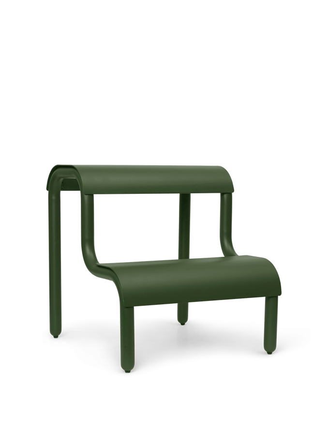 Ferm Living Up Step Kruk - forest green