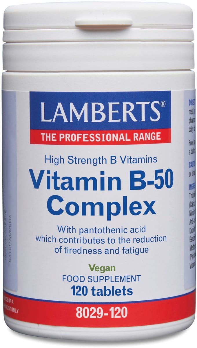 Lamberts Vitamine B50 complex 120 Tabletten