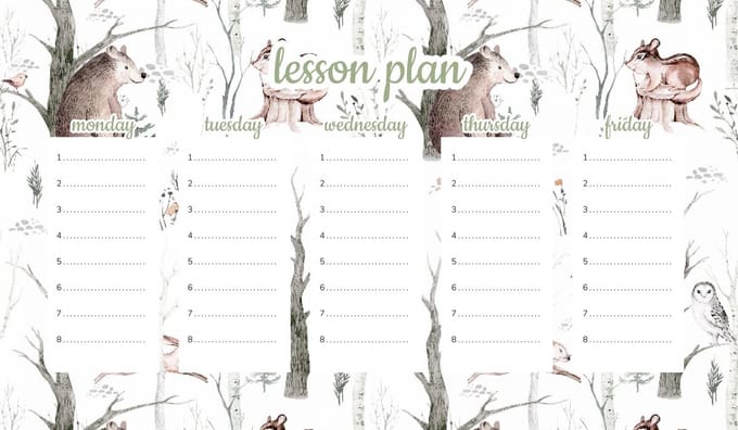 Wallvy - Magnetische Lesplanner - 45x26cm - Personaliseerbaar - Droog Uitwisbaar