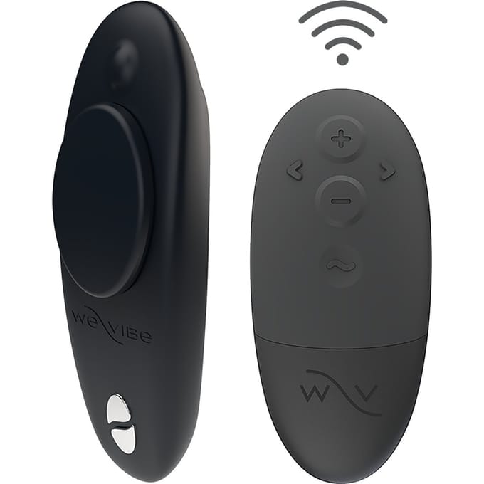 WE-VIBE | We-vibe - Moxie + Clitoral Vibrator Satin Black
