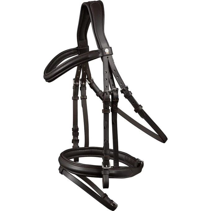 Anatomische kruisneusriem hoofdstel Waldhausen X-Line London