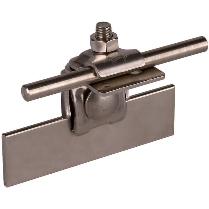 Dehn Klem StSt 0,7-8mm Haaks Met Klembeugel - 365059