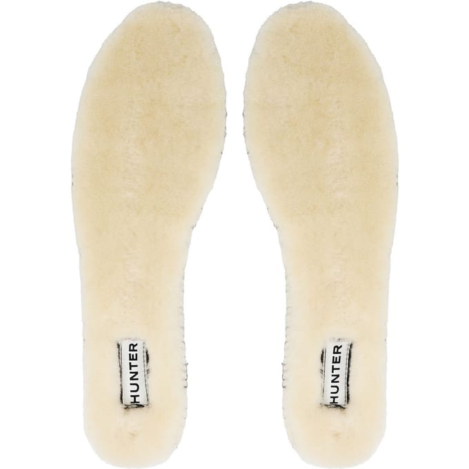 Hunter Geïsoleerd Shearling Heren Beige Inlegzolen Schoenen