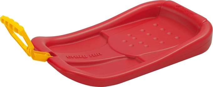 Prosperplast Sneeuw slee - slede met handvat - kinderen - 58 cm - rood - Kinderslee - kunststof