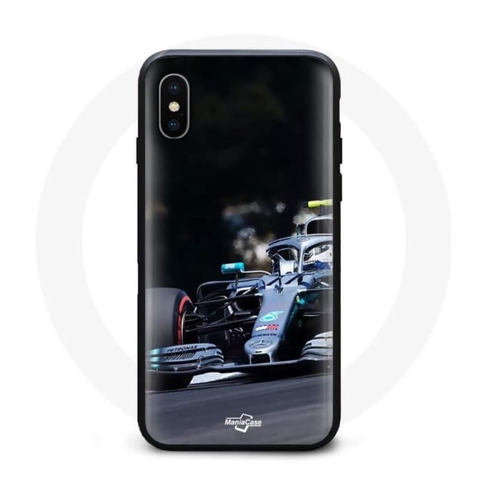 Coque - Valtteri Bottas - Iphone XS Max - Noir - Souple - Protection contre les chocs