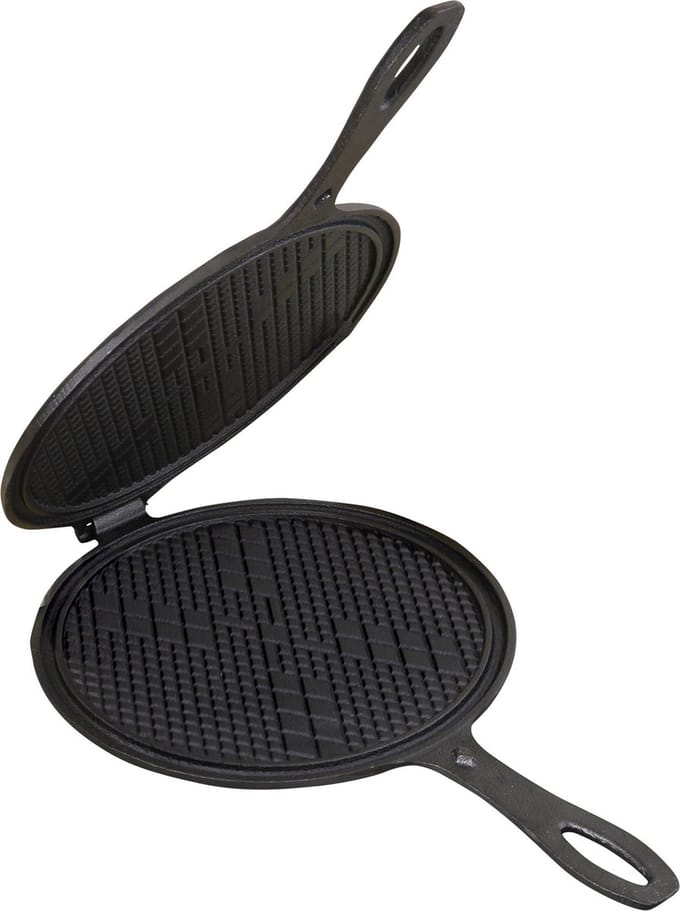 Gietijzer Stroopwafelijzer
