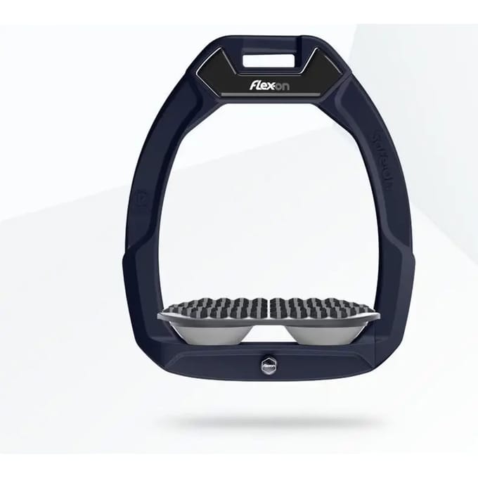 Veiligheidsgrepen voor paardrijden Endurance Marine/Grijs/Grijs Flex-On Safe-On