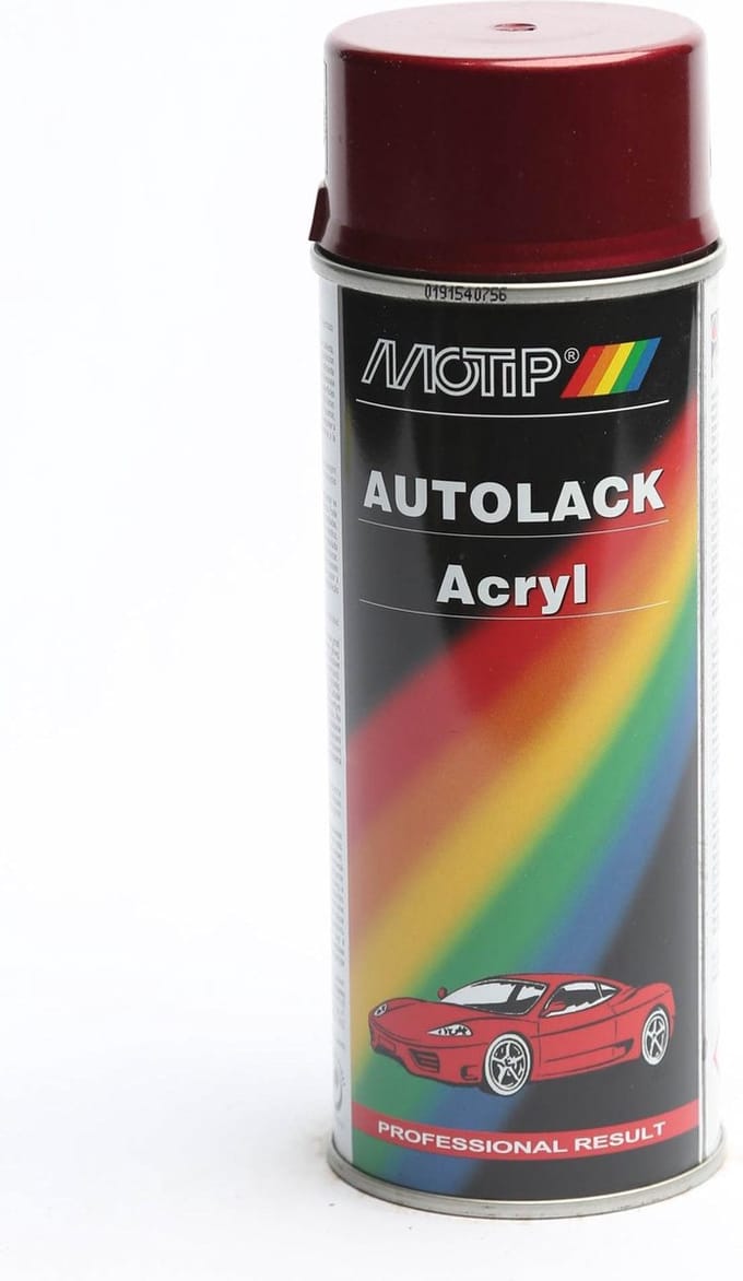 Motip 51487 - Autolak spuitbus - Rood  - 400ml
